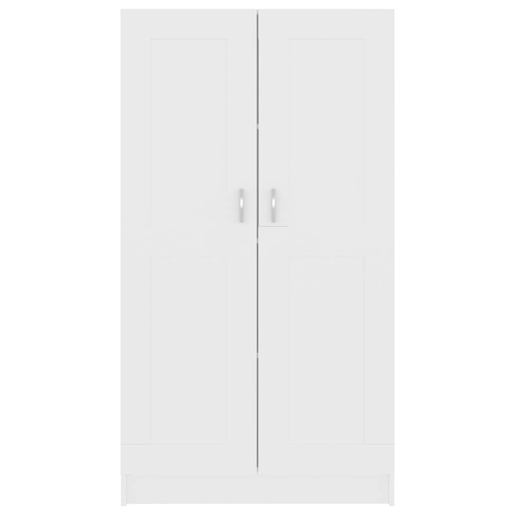 Book Cabinet White 82.5x30.5x150 cm Engineered Wood