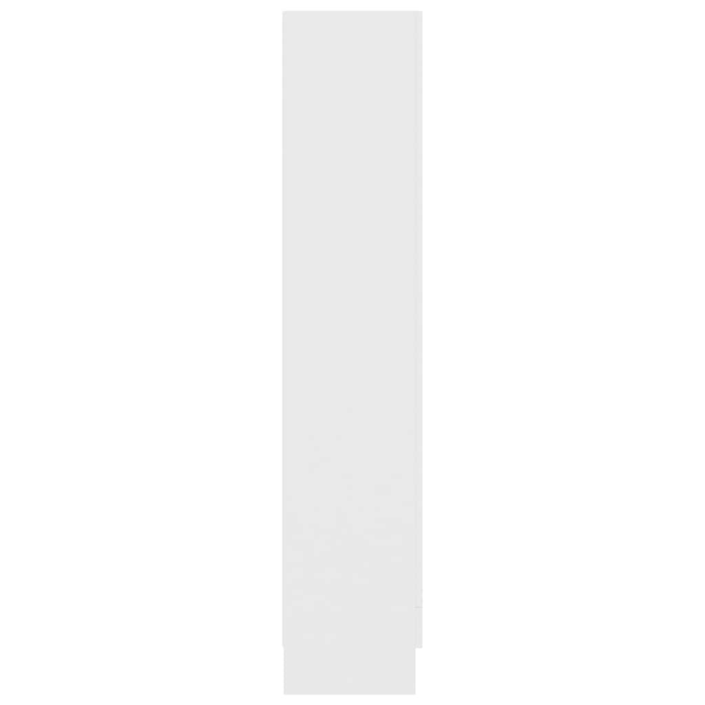 Book Cabinet White 82.5x30.5x150 cm Engineered Wood