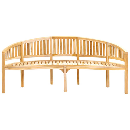 Garden Bench | Natural Teak | Solid Teak Wood | Large | Durable