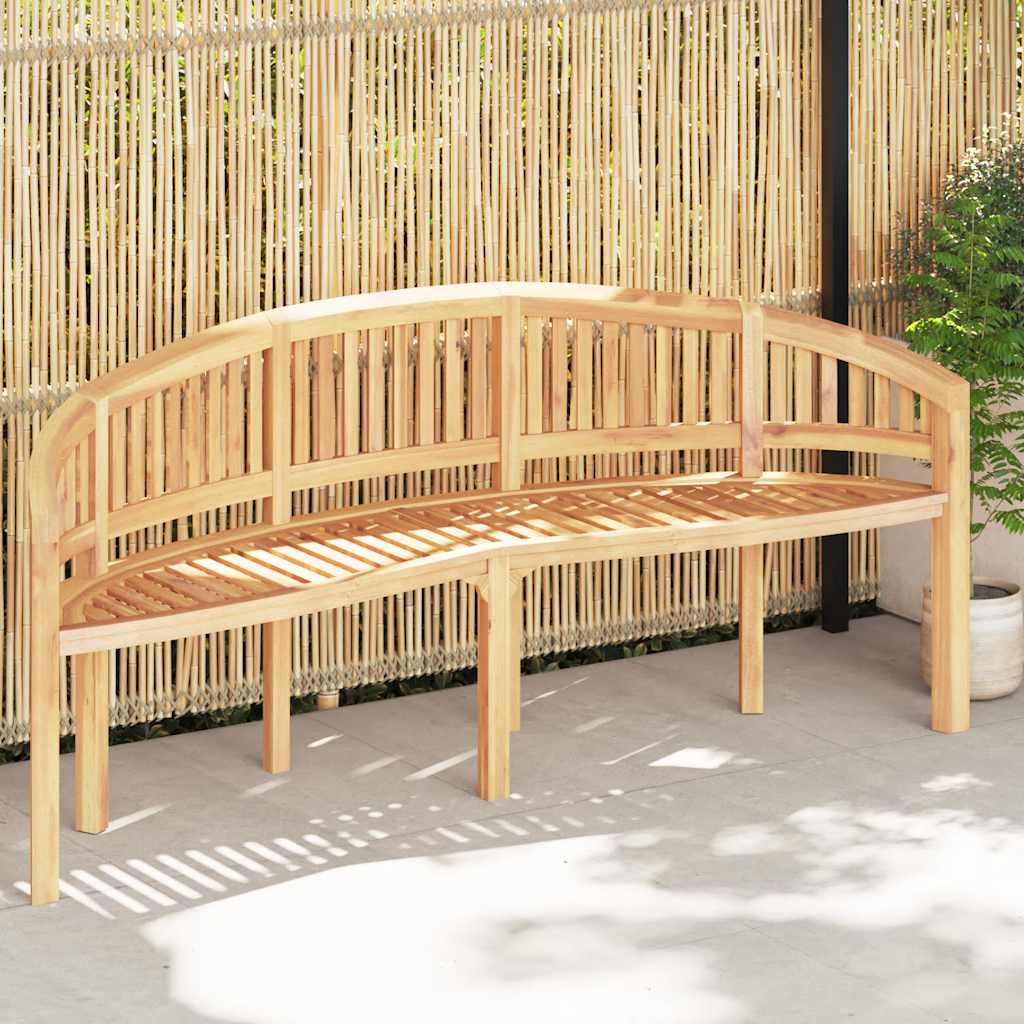 Garden Bench | Natural Teak | Solid Teak Wood | Large | Durable