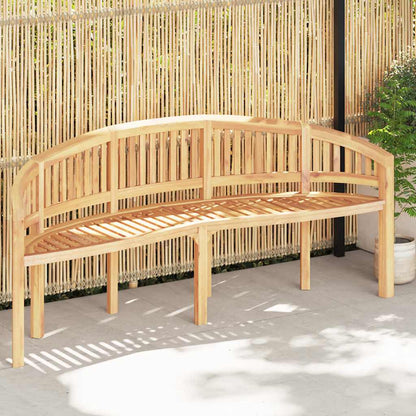 Garden Bench | Natural Teak | Solid Teak Wood | Large | Durable