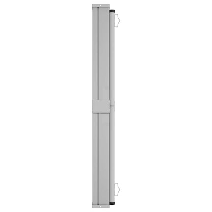 Patio Retractable Side Awning 140x600 cm Red