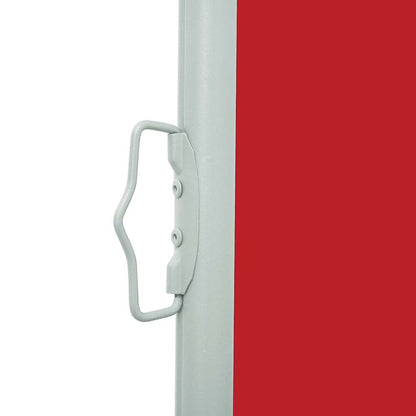 Patio Retractable Side Awning 600x160 cm Red
