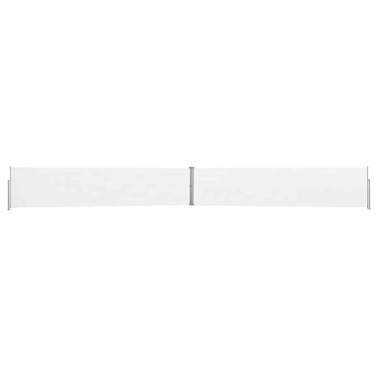 Patio Retractable Side Awning 140x1200 cm Cream