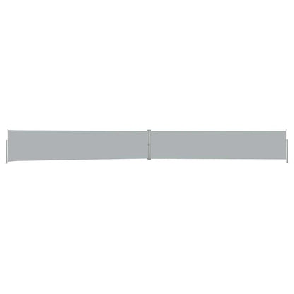 Patio Retractable Side Awning 140x1200 cm Anthracite