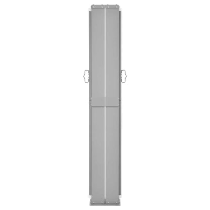 Patio Retractable Side Awning 140x1200 cm Brown