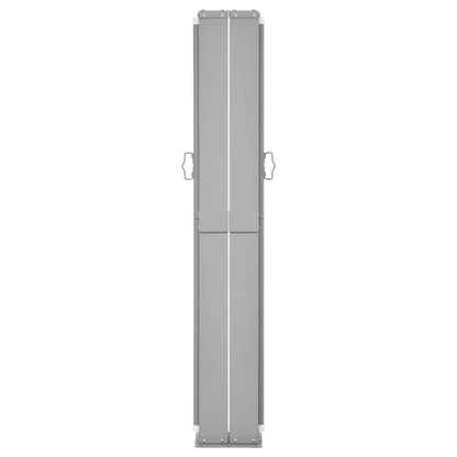 313390 vidaXL Patio Retractable Side Awning 140x1200 cm Brown