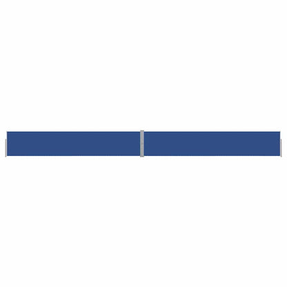 Patio Retractable Side Awning 140x1200 cm Blue