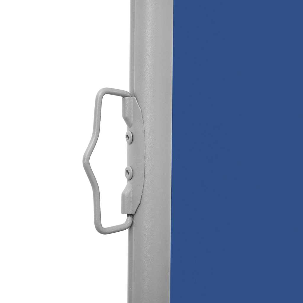 313391 vidaXL Patio Retractable Side Awning 140x1200 cm Blue