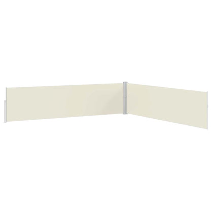 Patio Retractable Side Awning 170x1200 cm Cream