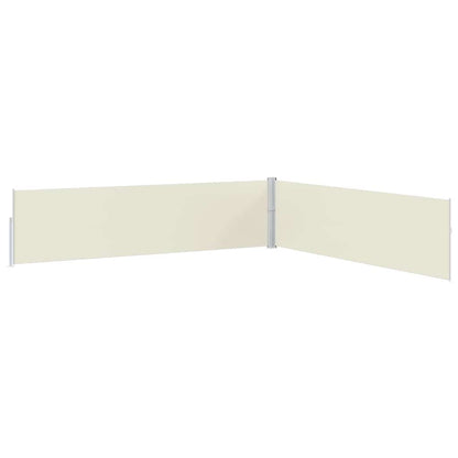 313394 vidaXL Patio Retractable Side Awning 170x1200 cm Cream
