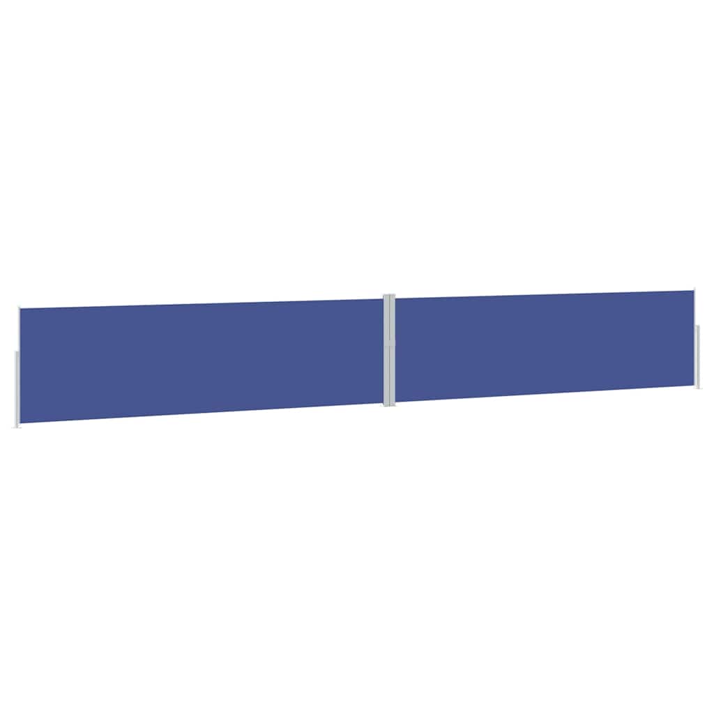 313397 vidaXL Patio Retractable Side Awning 170x1200 cm Blue