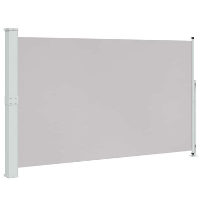 Patio Retractable Side Awning 180x300 cm Grey