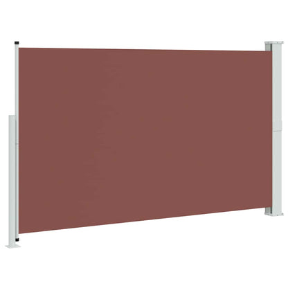 Patio Retractable Side Awning 180x300 cm Brown