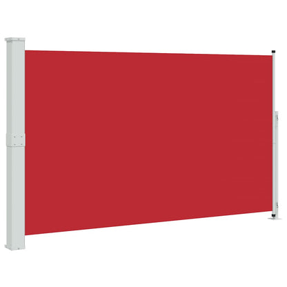 Patio Retractable Side Awning 180x300 cm Red