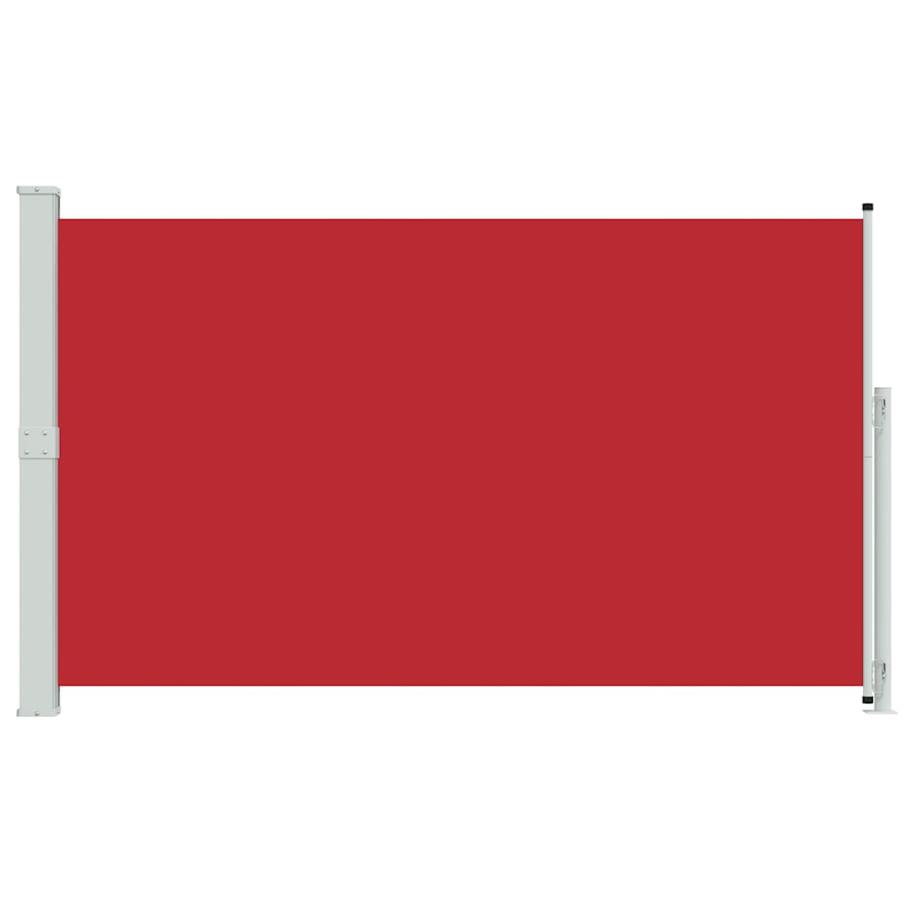 Patio Retractable Side Awning 180x300 cm Red