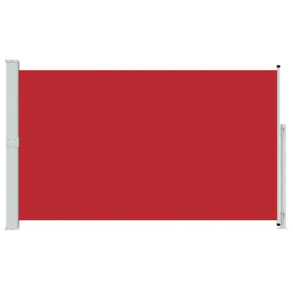 Patio Retractable Side Awning 180x300 cm Red