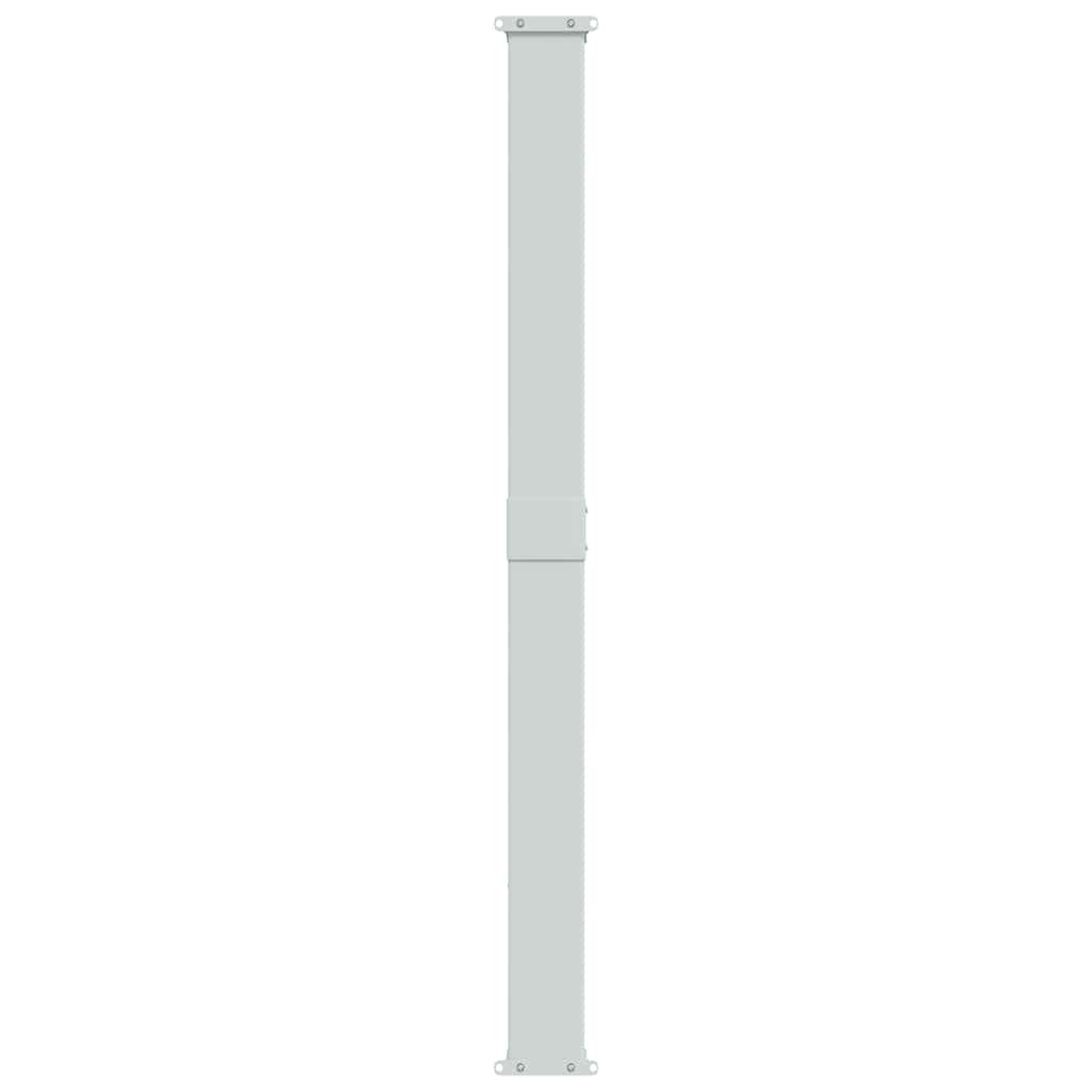 Patio Retractable Side Awning 180x500 cm Black