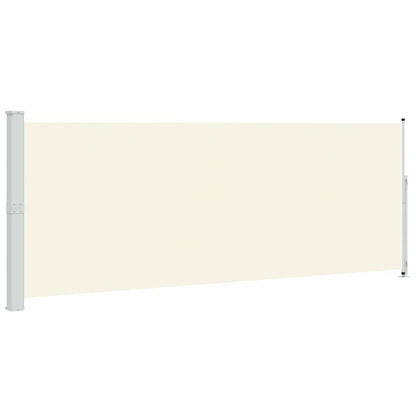 Patio Retractable Side Awning 180x500 cm Cream
