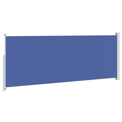 Patio Retractable Side Awning 180x500 cm Blue