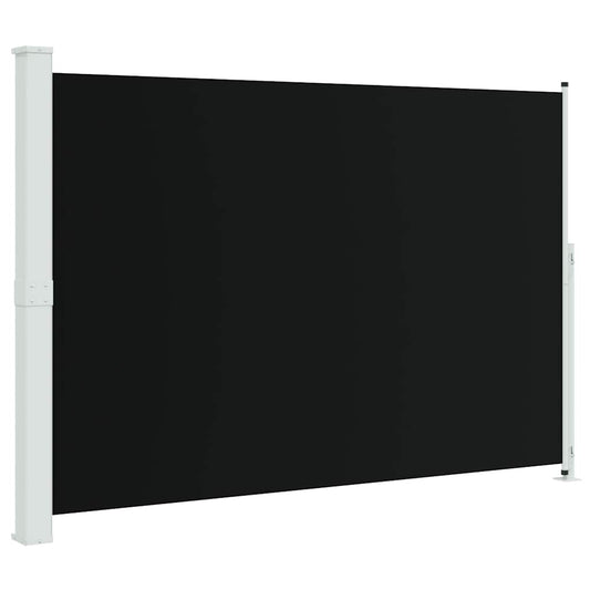 Patio Retractable Side Awning 200x300 cm Black