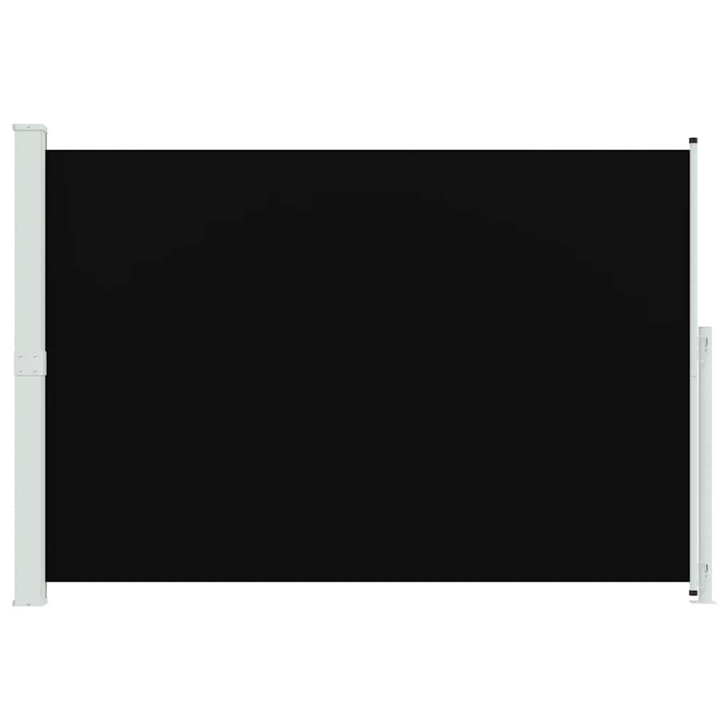 Patio Retractable Side Awning 200x300 cm Black