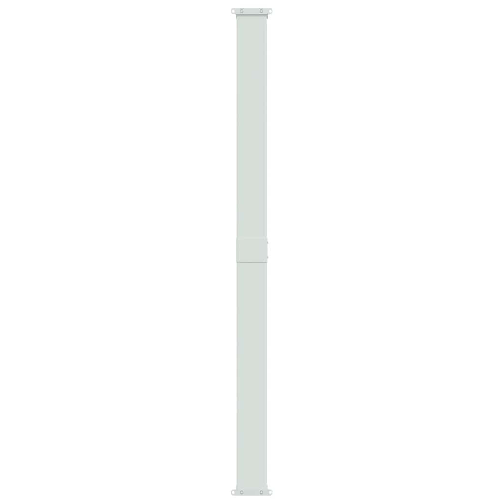 Patio Retractable Side Awning 200x500 cm Black