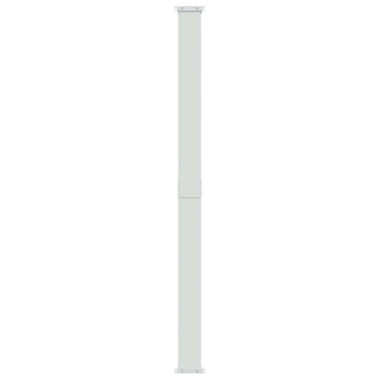 Patio Retractable Side Awning 200x500 cm Black