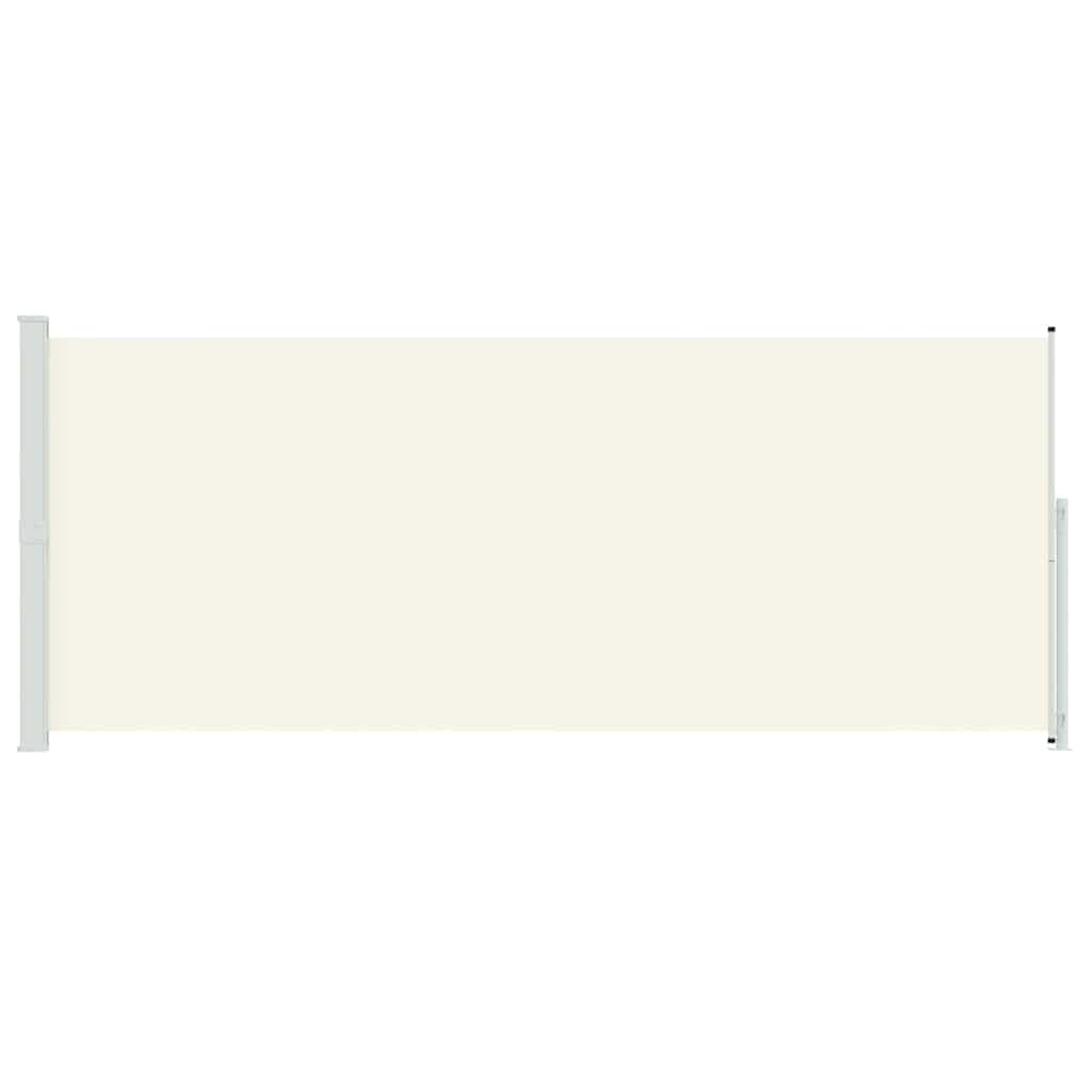 Patio Retractable Side Awning 200x514 cm Cream