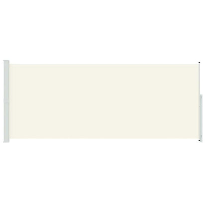 Patio Retractable Side Awning 200x514 cm Cream