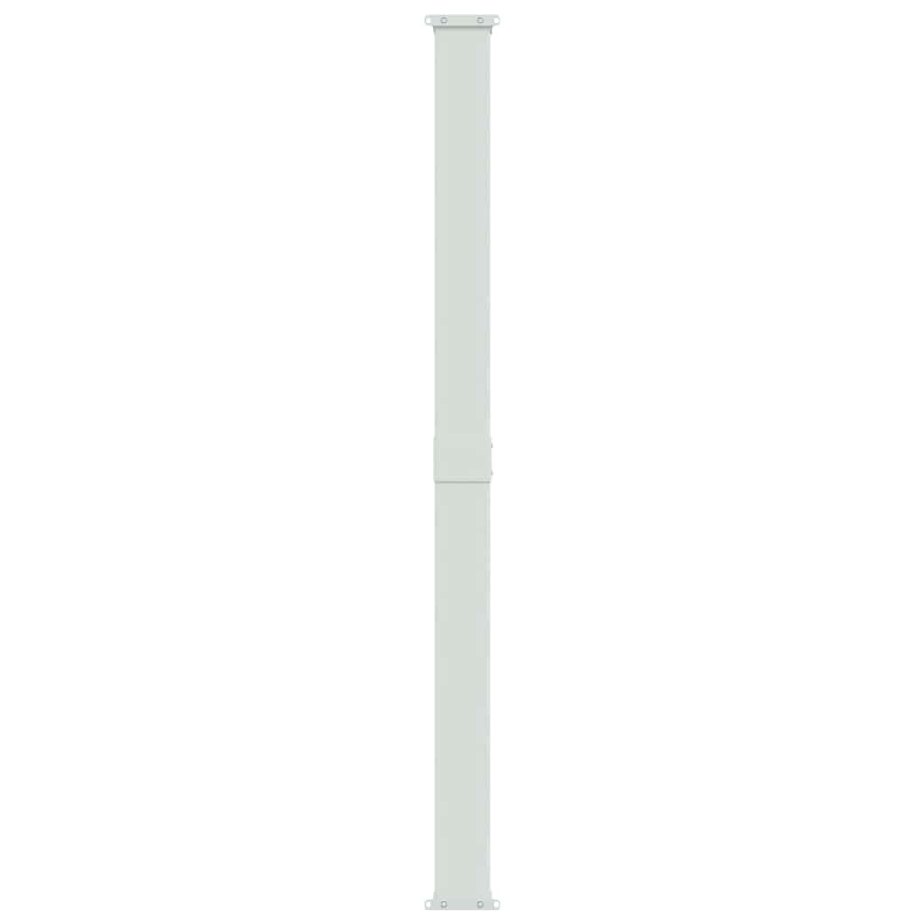 Patio Retractable Side Awning 200x500 cm Cream