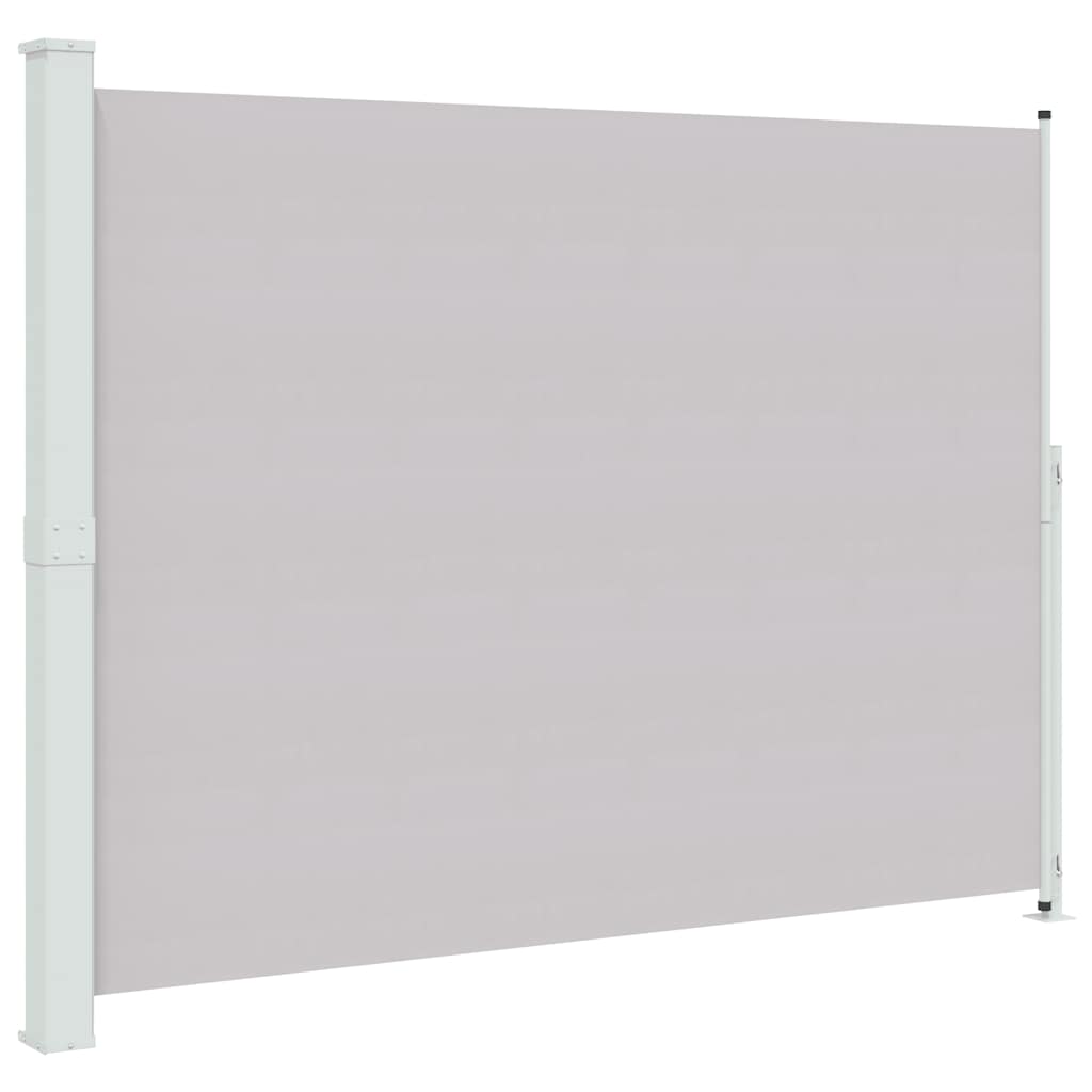 Patio Retractable Side Awning 220x300 cm Grey