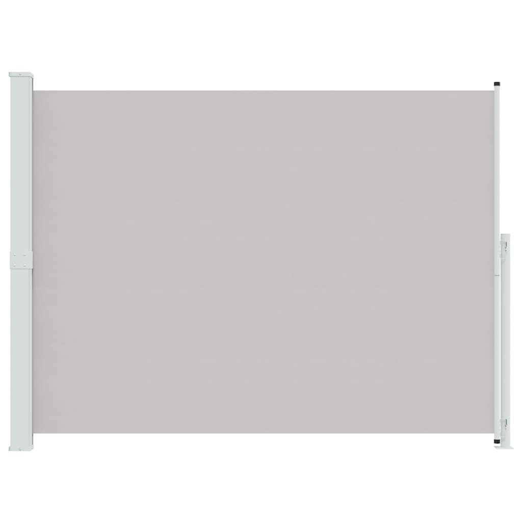 Patio Retractable Side Awning 220x314 cm Grey