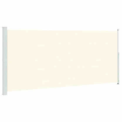 Patio Retractable Side Awning 220x500 cm Cream