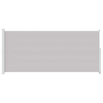 Patio Retractable Side Awning 220x500 cm Grey
