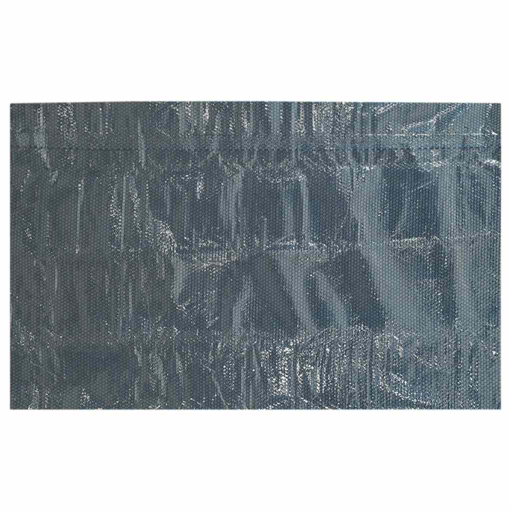 Pool Cover | Black and blue | Thick PE film with air chambers