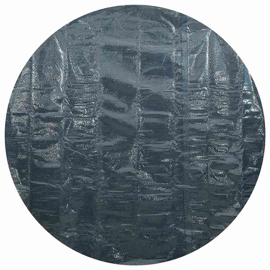 Pool Cover | Black and Blue | Thick PE film with air chambers