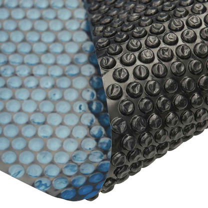 Pool Cover | Black and Blue | Polyethylene (PE) | Large | Lightweight