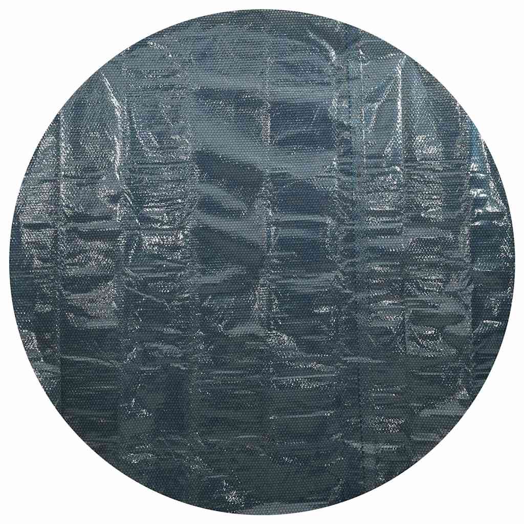 Pool Cover | Black and Blue | Polyethylene (PE) | Large | Lightweight
