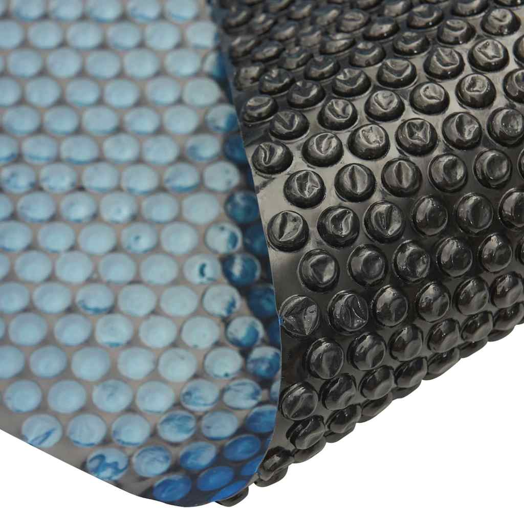 Pool Cover | Black and Blue | Thick PE film with air chambers