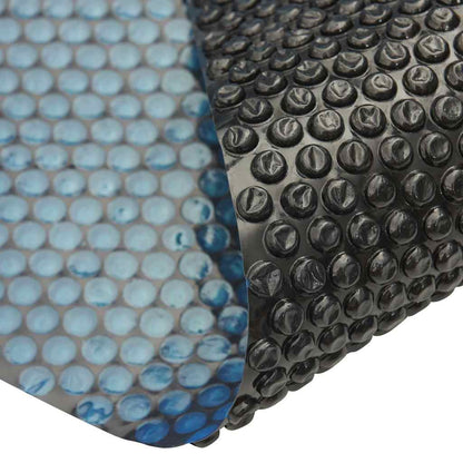 Pool Cover | Black and Blue | Thick PE film with air chambers