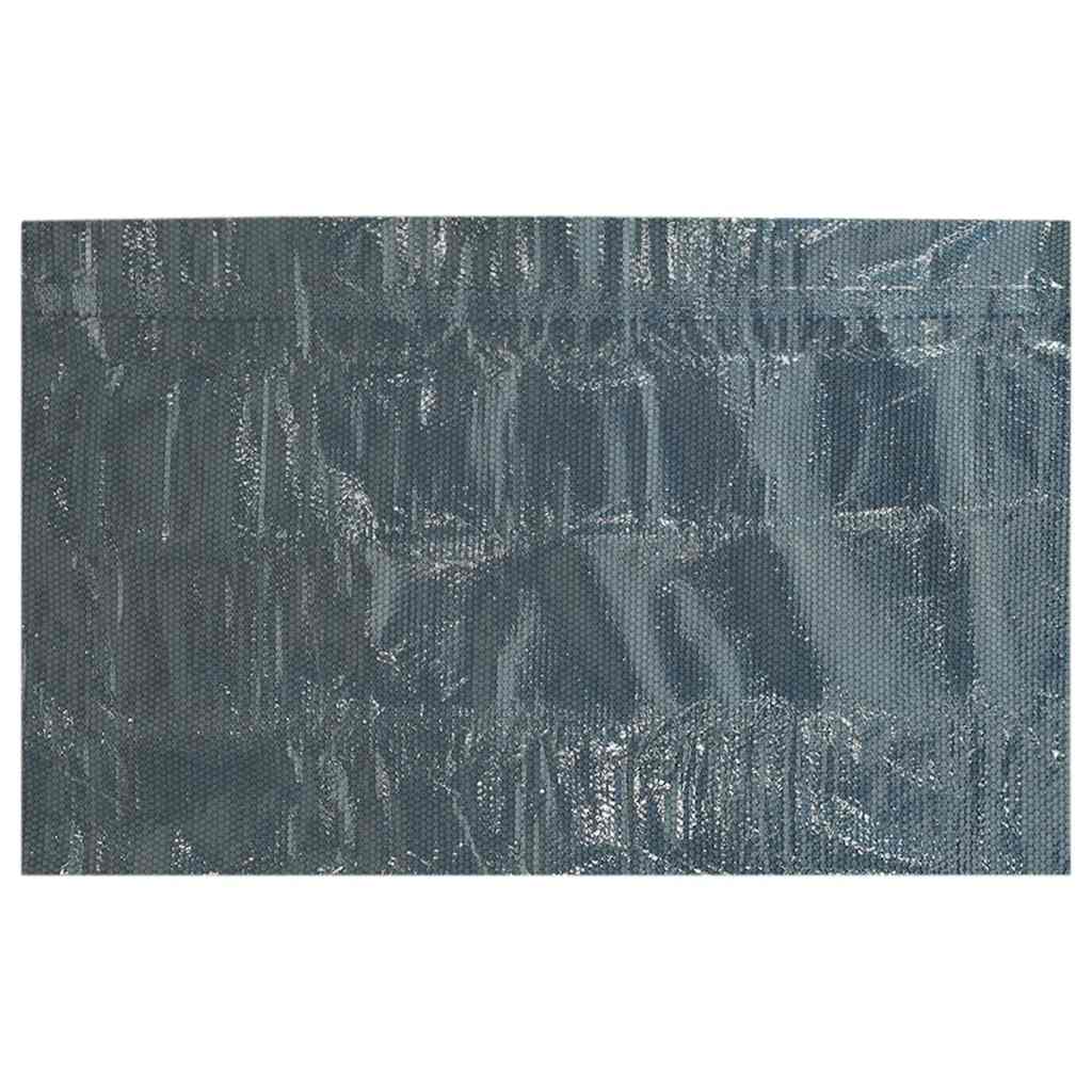 Pool Cover | Black and Blue | Thick PE film with air chambers