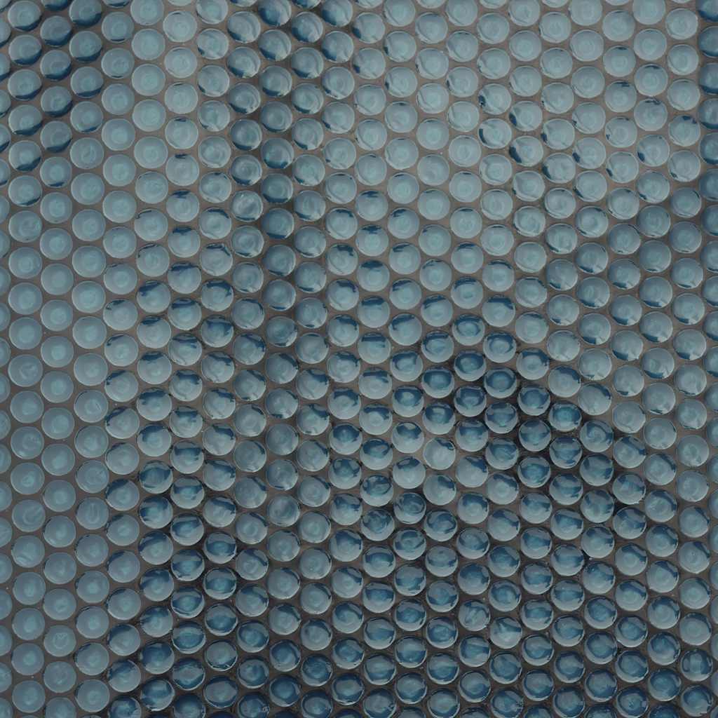 Pool Cover | Black and Blue | Thick PE film with air chambers