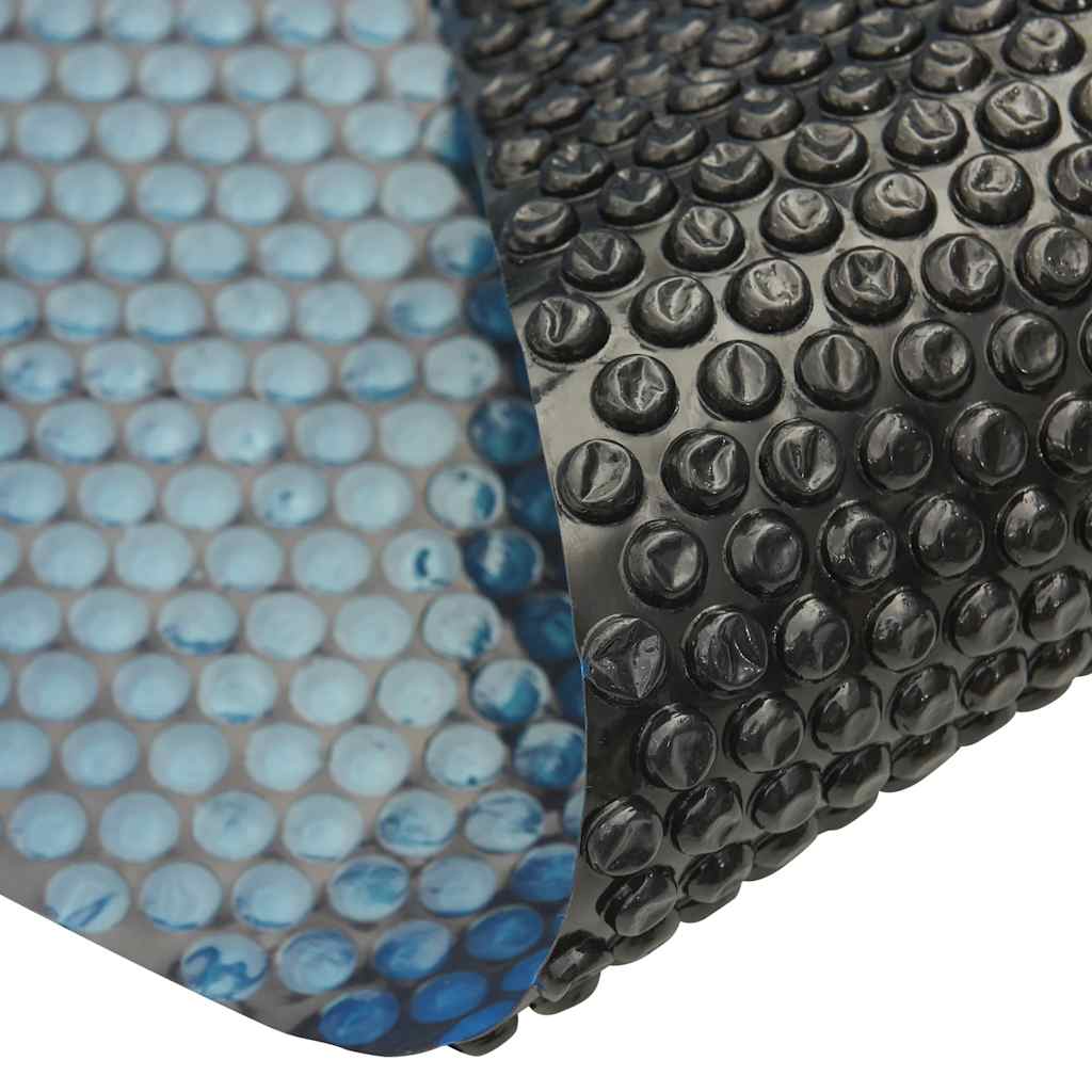 Floating PE Solar Pool Film 800x500 cm Black and Blue