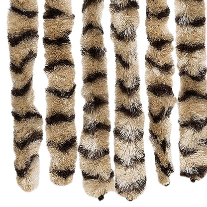 Insect Curtain Beige and Brown 56x185 cm Chenille