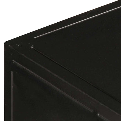 323150 vidaXL TV Cabinet 90x30x40 cm Rough Mango Wood
