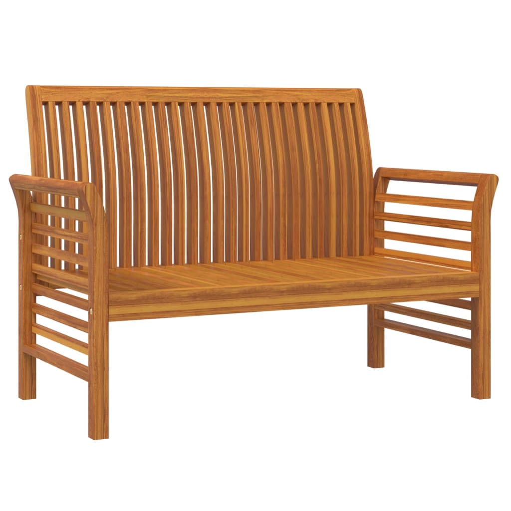 Garden Lounge Set | Dark Grey | Solid Acacia Wood, Polyester Foam