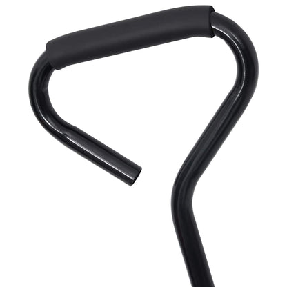 Garden Tipping Hand Cart 300 kg 75L Black