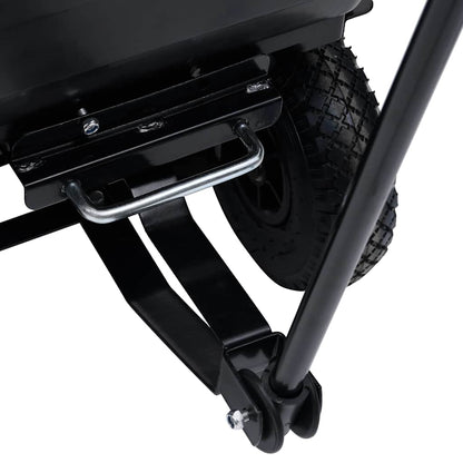 92579 vidaXL Garden Tipping Hand Cart 300 kg 75L Black