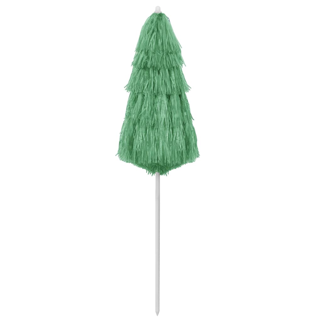 Hawaii Beach Parasol | Green | Polyester | Medium | Tiltable
